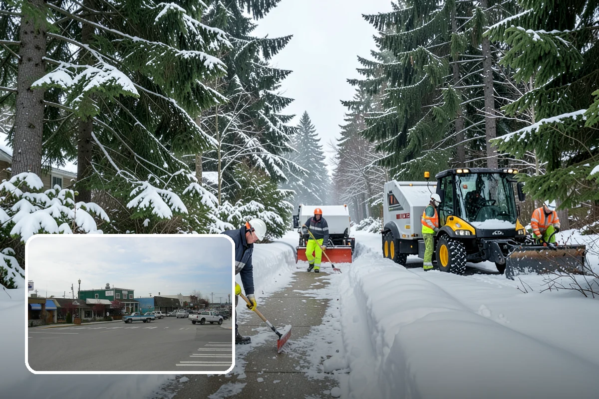 Gutter Heat Cable Installation in Stanwood, Snohomish County, WA - Open gutters and downspouts through freeze-thaw cycles