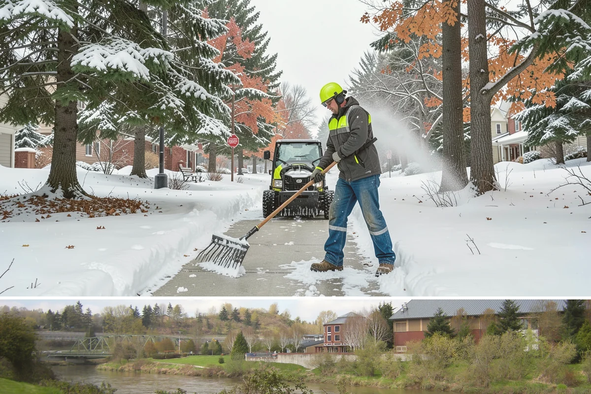 Gutter Heat Cable Installation in Tukwila, King County, WA - Gutter heat cable installation is best done in fall before freeze-thaw weather begins clogging gutters with ice.