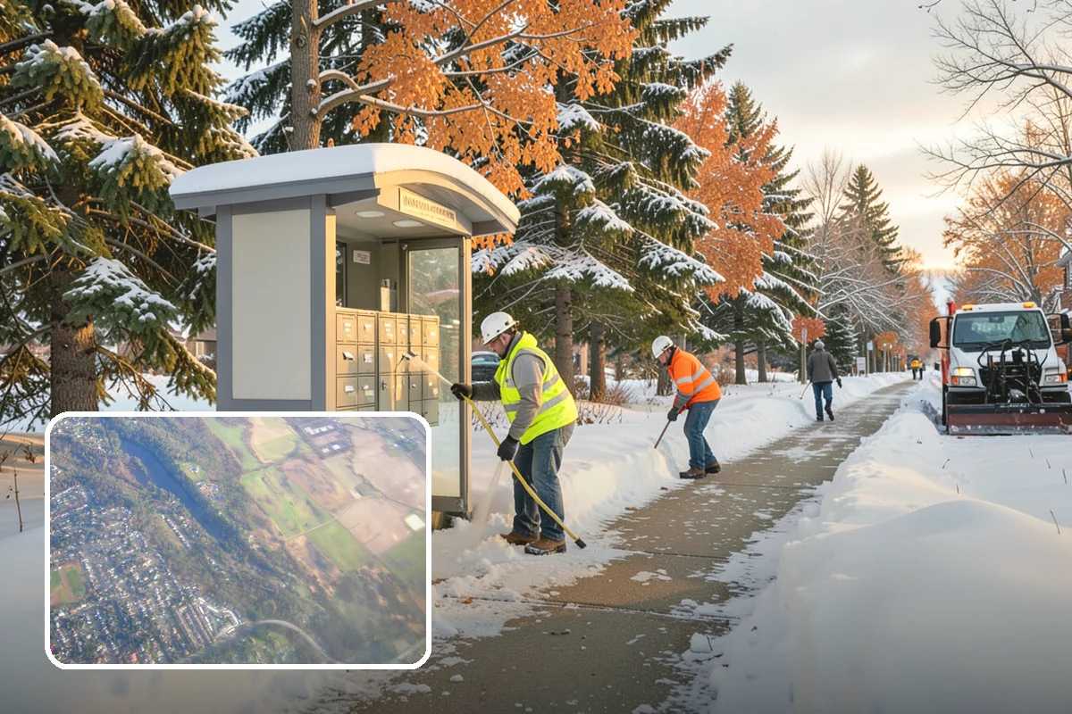 Gutter Ice Removal in Algona, King County, WA - Restores drainage so meltwater flows away