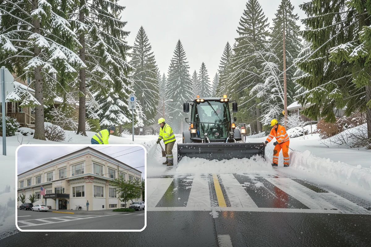 Gutter Ice Removal in Anacortes, Skagit County, WA - Restores drainage so meltwater flows away