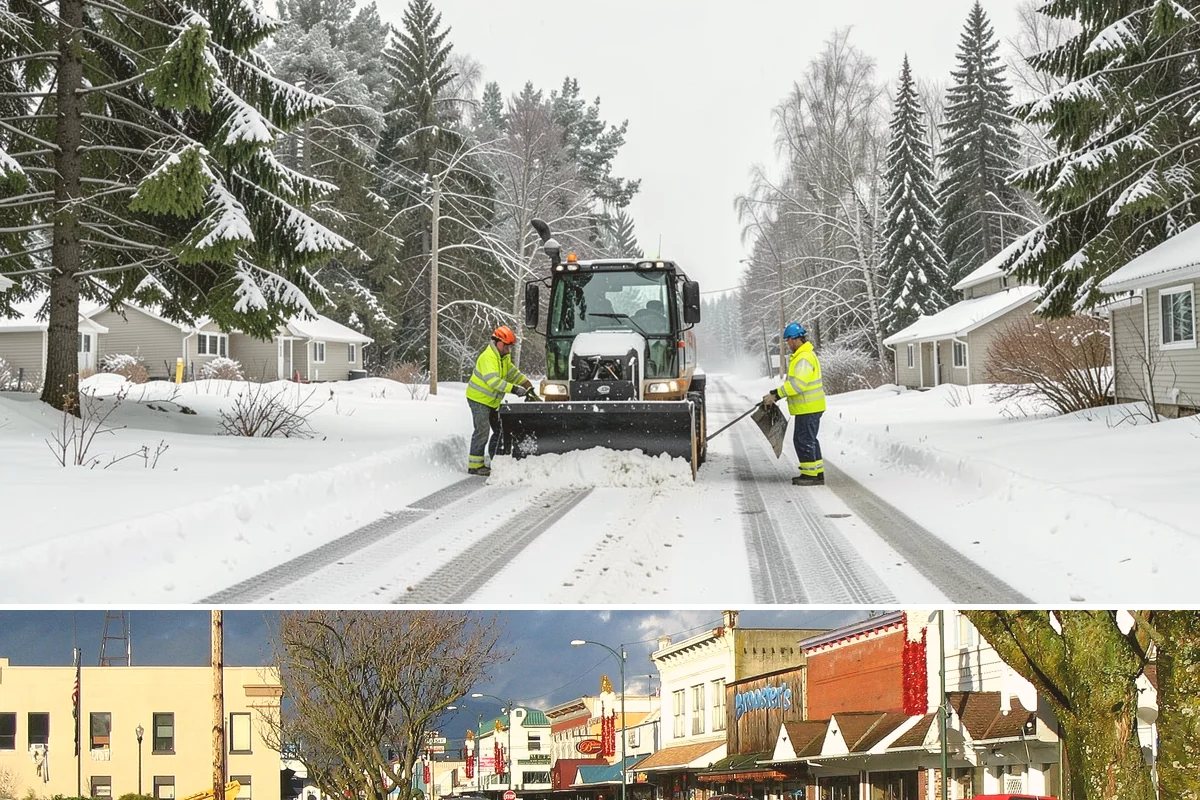 Gutter Ice Removal in Arlington, Snohomish County, WA - Gutter ice removal is most needed during cold snaps and thaws when frozen gutters block the meltwater trying to drain.