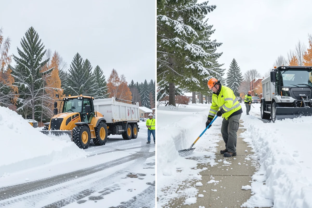 Gutter Ice Removal in Beaux Arts Village, King County, WA - Inspect gutters and downspouts for ice blockages