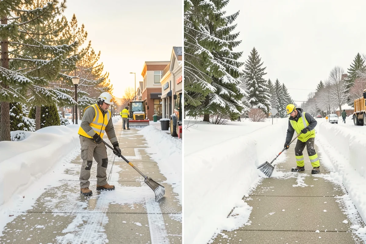 Gutter Ice Removal in Bellevue, King County, WA - Inspect gutters and downspouts for ice blockages