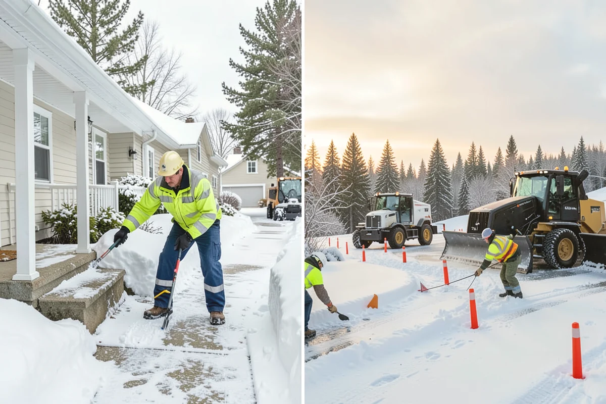 Gutter Ice Removal in Black Diamond, King County, WA - Inspect gutters and downspouts for ice blockages