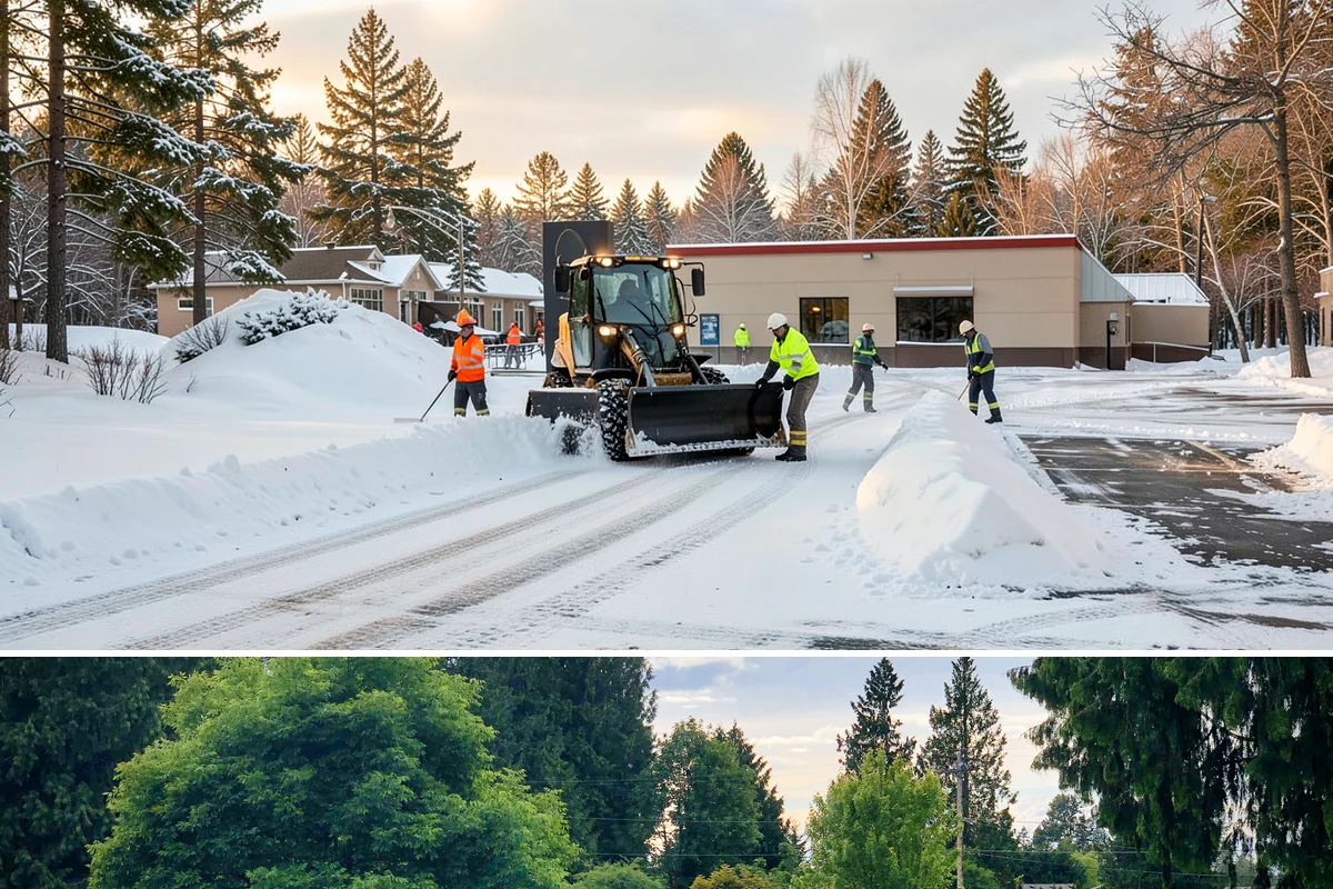 Gutter Ice Removal in Bonney Lake, Pierce County, WA - Gutter ice removal is most needed during cold snaps and thaws when frozen gutters block the meltwater trying to drain.