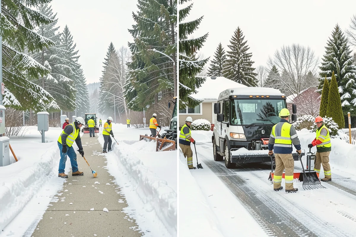 Gutter Ice Removal in Brier, Snohomish County, WA - Inspect gutters and downspouts for ice blockages
