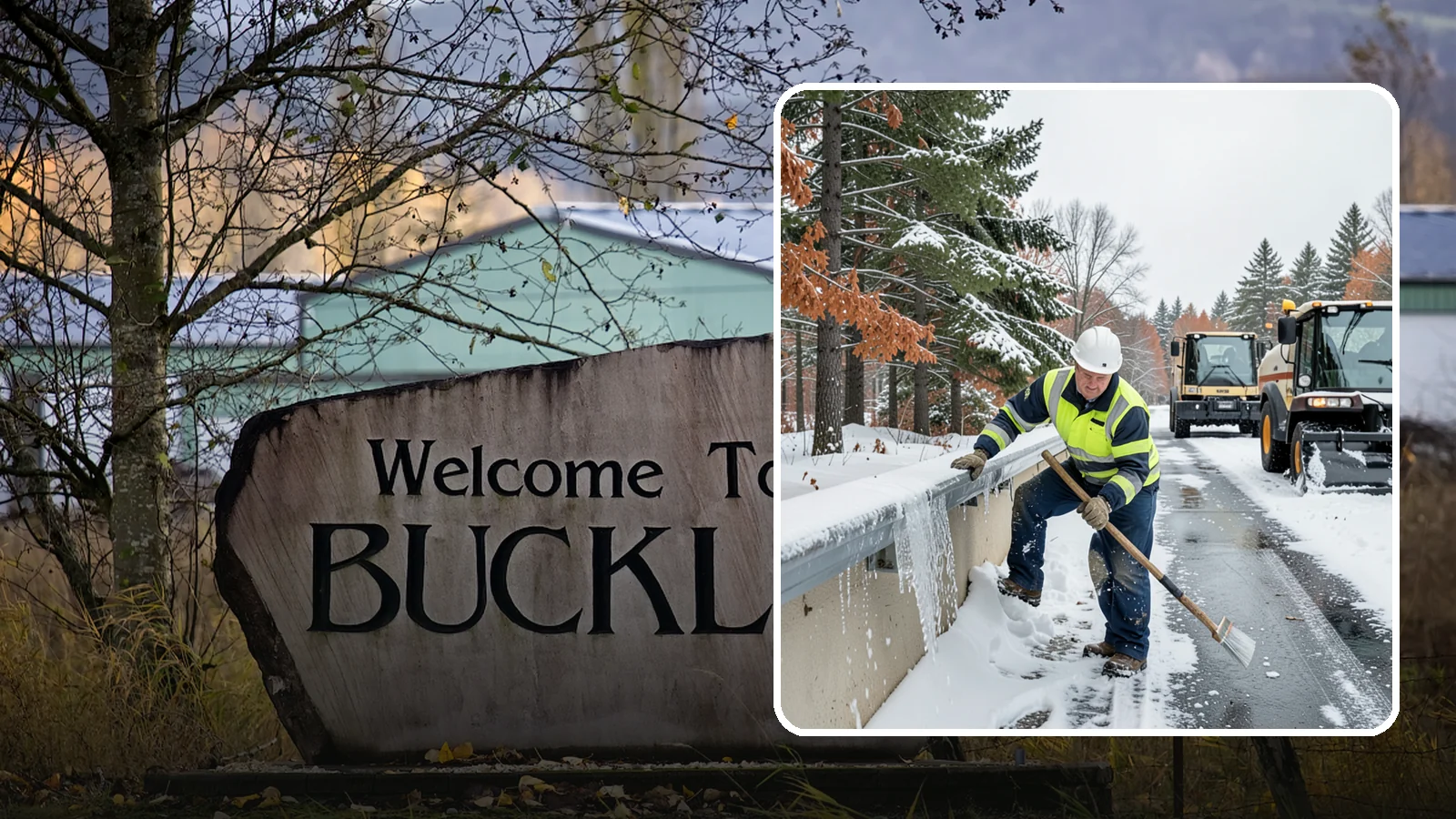 Gutter Ice Removal in Buckley, Pierce County, WA - We clear ice from gutters and downspouts so meltwater can drain instead of backing up.