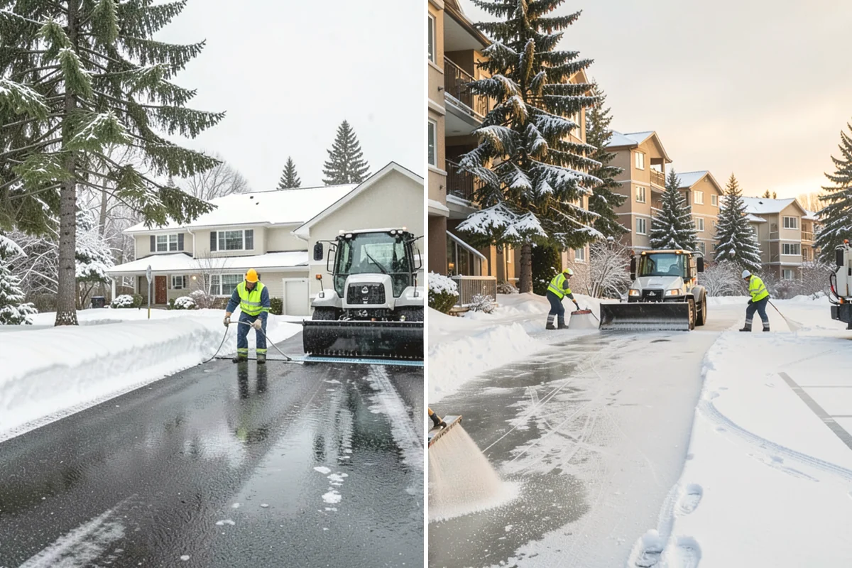 Gutter Ice Removal in Burlington, Skagit County, WA - Inspect gutters and downspouts for ice blockages