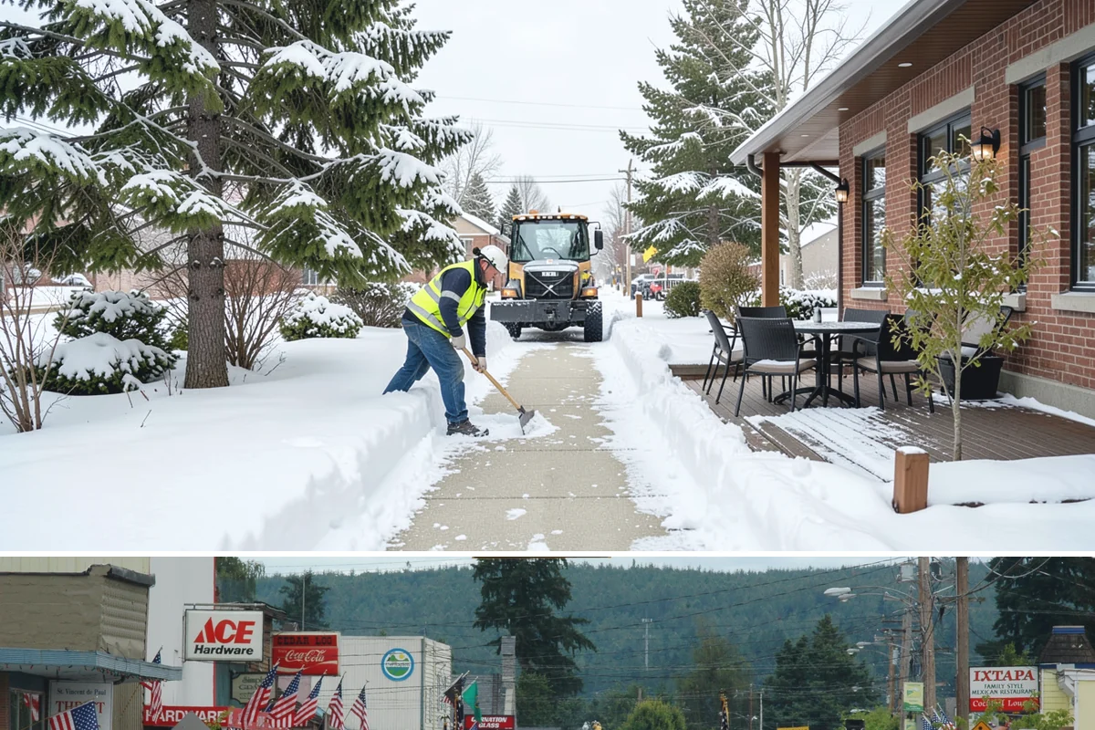 Gutter Ice Removal in Carnation, King County, WA - Gutter ice removal is most needed during cold snaps and thaws when frozen gutters block the meltwater trying to drain.