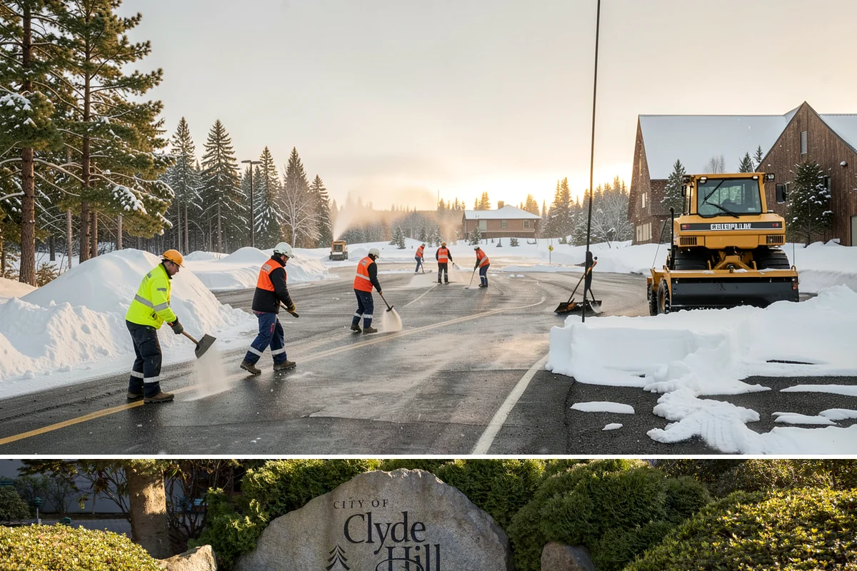 Gutter Ice Removal in Clyde Hill, King County, WA - Gutter ice removal is most needed during cold snaps and thaws when frozen gutters block the meltwater trying to drain.