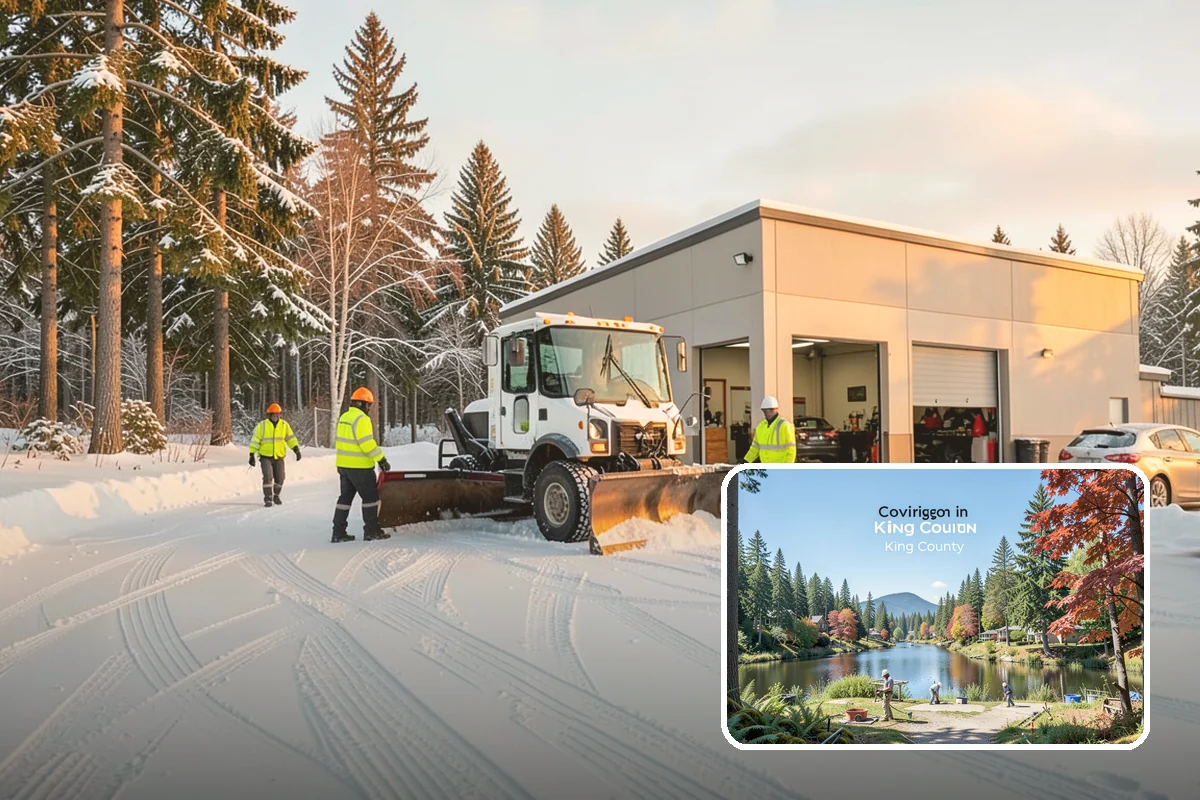 Gutter Ice Removal in Covington, King County, WA - Restores drainage so meltwater flows away