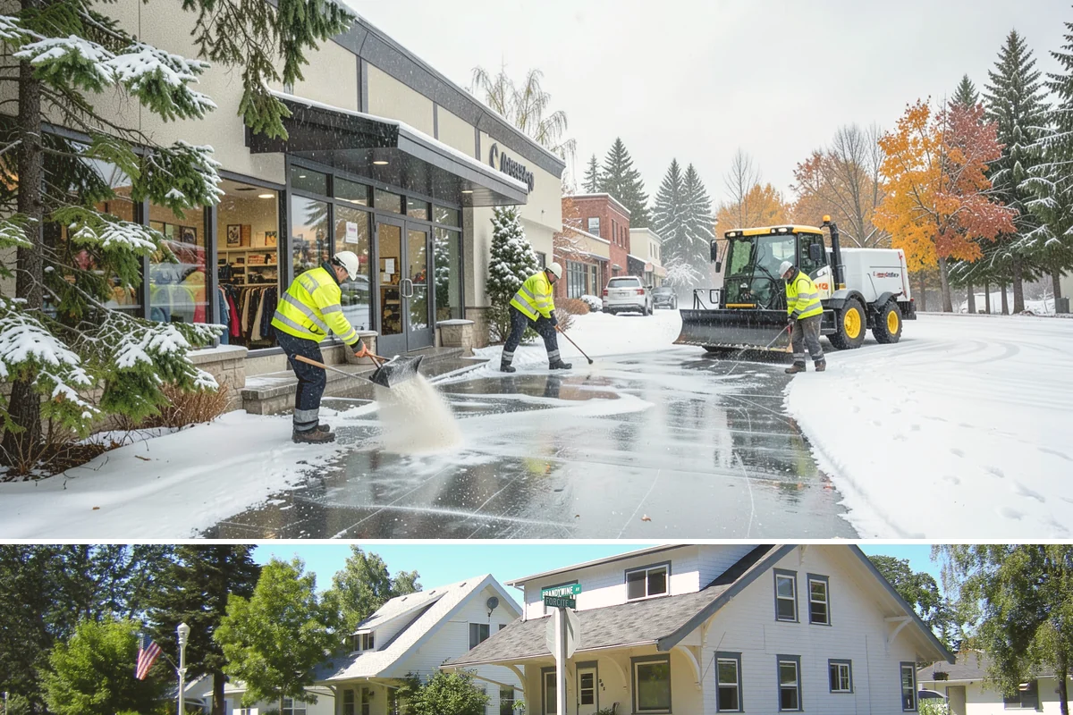 Gutter Ice Removal in DuPont, Pierce County, WA - Gutter ice removal is most needed during cold snaps and thaws when frozen gutters block the meltwater trying to drain.