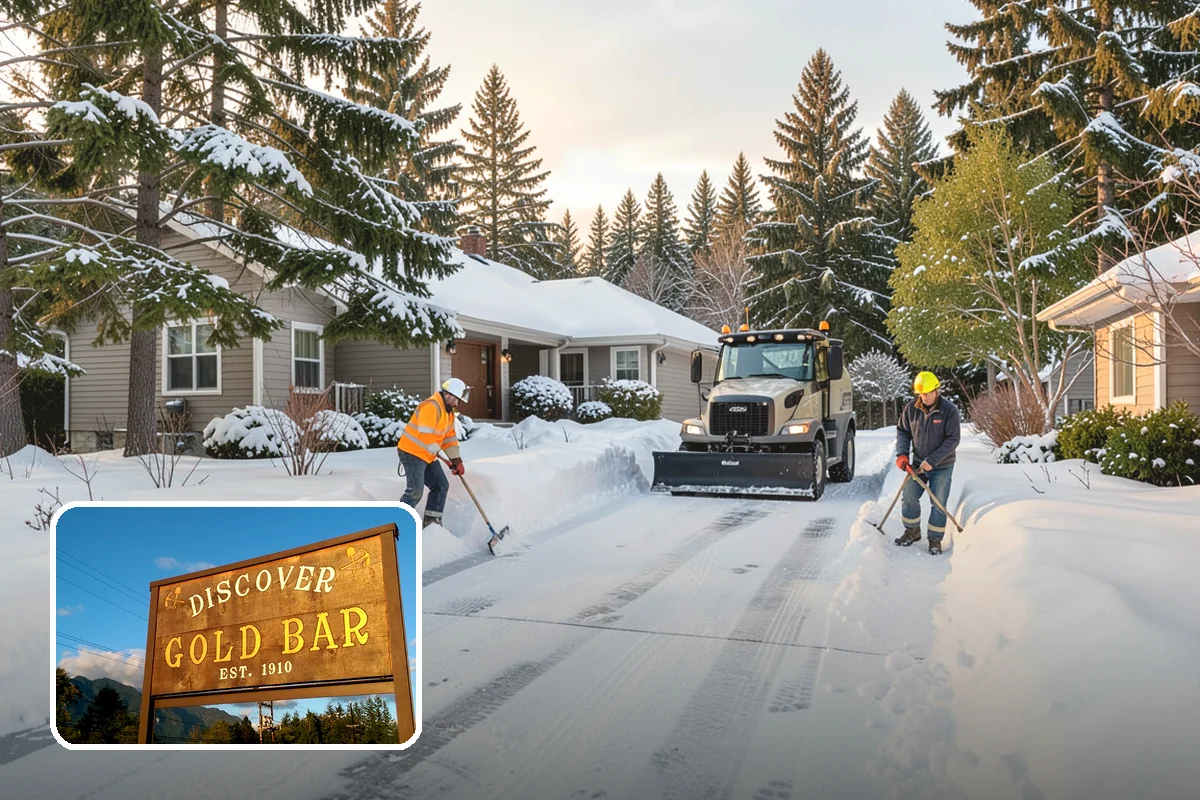 Gutter Ice Removal in Gold Bar, Snohomish County, WA - Restores drainage so meltwater flows away
