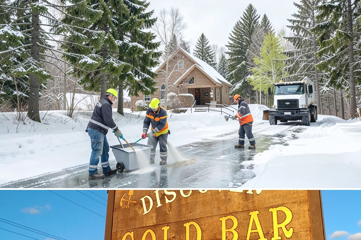 Gutter Ice Removal in Gold Bar, Snohomish County, WA - Gutter ice removal is most needed during cold snaps and thaws when frozen gutters block the meltwater trying to drain.