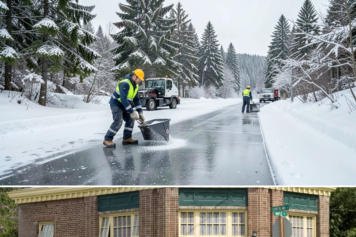 Gutter Ice Removal in Hamilton, Skagit County, WA - Gutter ice removal is most needed during cold snaps and thaws when frozen gutters block the meltwater trying to drain.