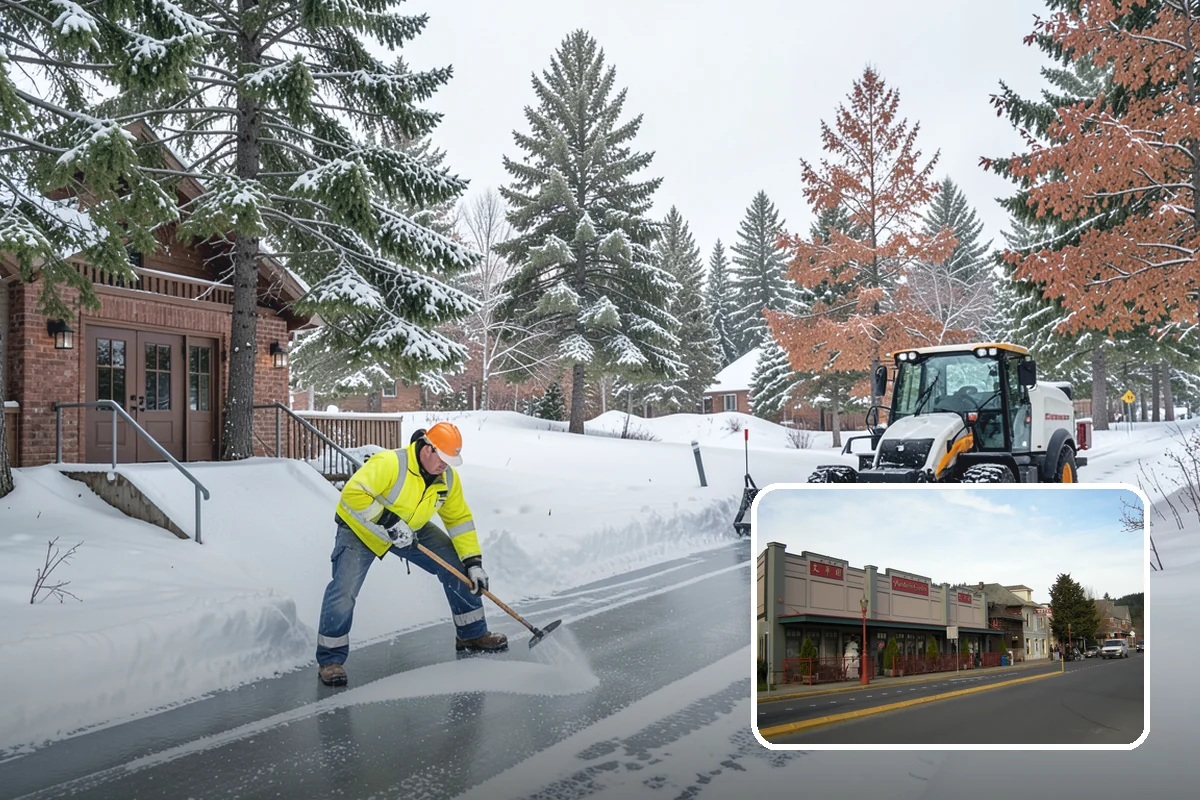 Gutter Ice Removal in Issaquah, King County, WA - Restores drainage so meltwater flows away