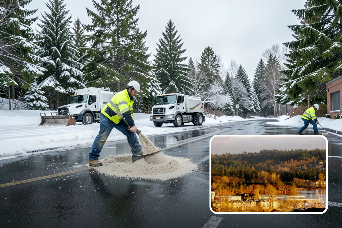 Gutter Ice Removal in Kenmore, King County, WA - Restores drainage so meltwater flows away