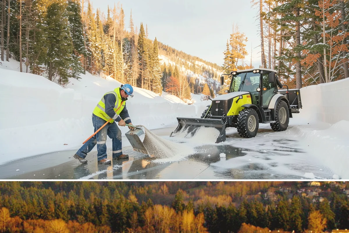 Gutter Ice Removal in Kenmore, King County, WA - Gutter ice removal is most needed during cold snaps and thaws when frozen gutters block the meltwater trying to drain.