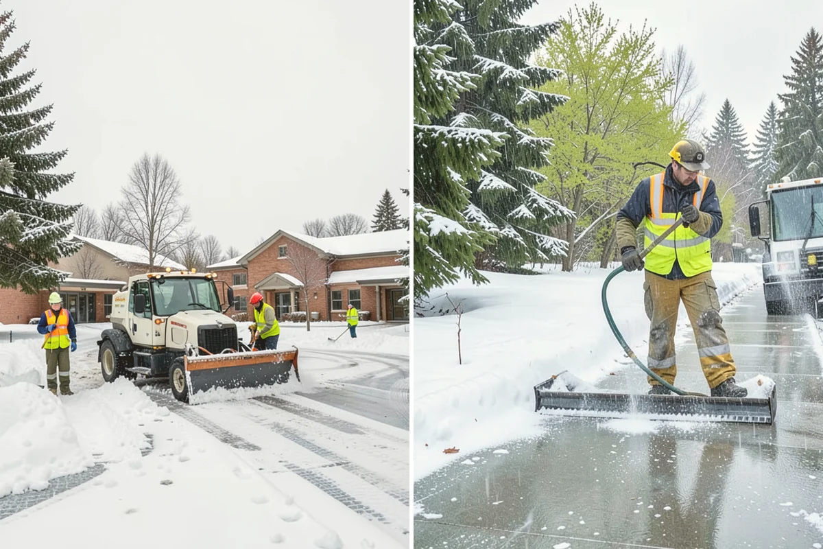 Gutter Ice Removal in Kent, King County, WA - Inspect gutters and downspouts for ice blockages