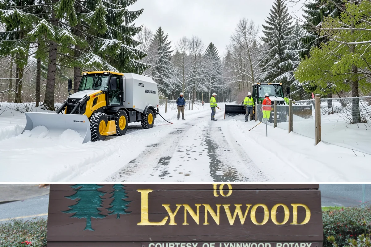 Gutter Ice Removal in Lynnwood, Snohomish County, WA - Gutter ice removal is most needed during cold snaps and thaws when frozen gutters block the meltwater trying to drain.