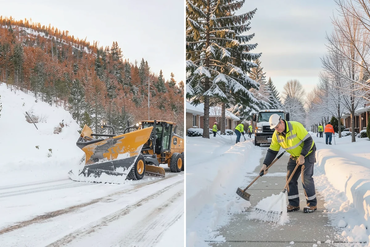 Gutter Ice Removal in Marysville, Snohomish County, WA - Inspect gutters and downspouts for ice blockages