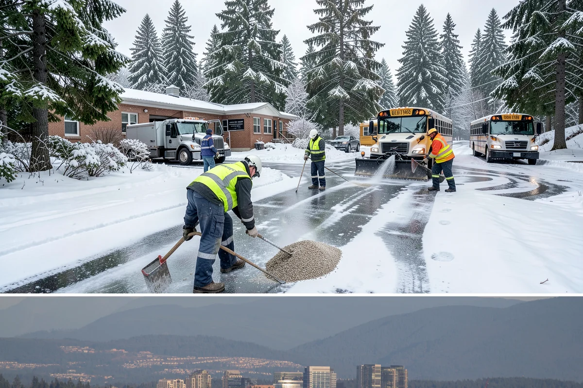Gutter Ice Removal in Medina, King County, WA - Gutter ice removal is most needed during cold snaps and thaws when frozen gutters block the meltwater trying to drain.