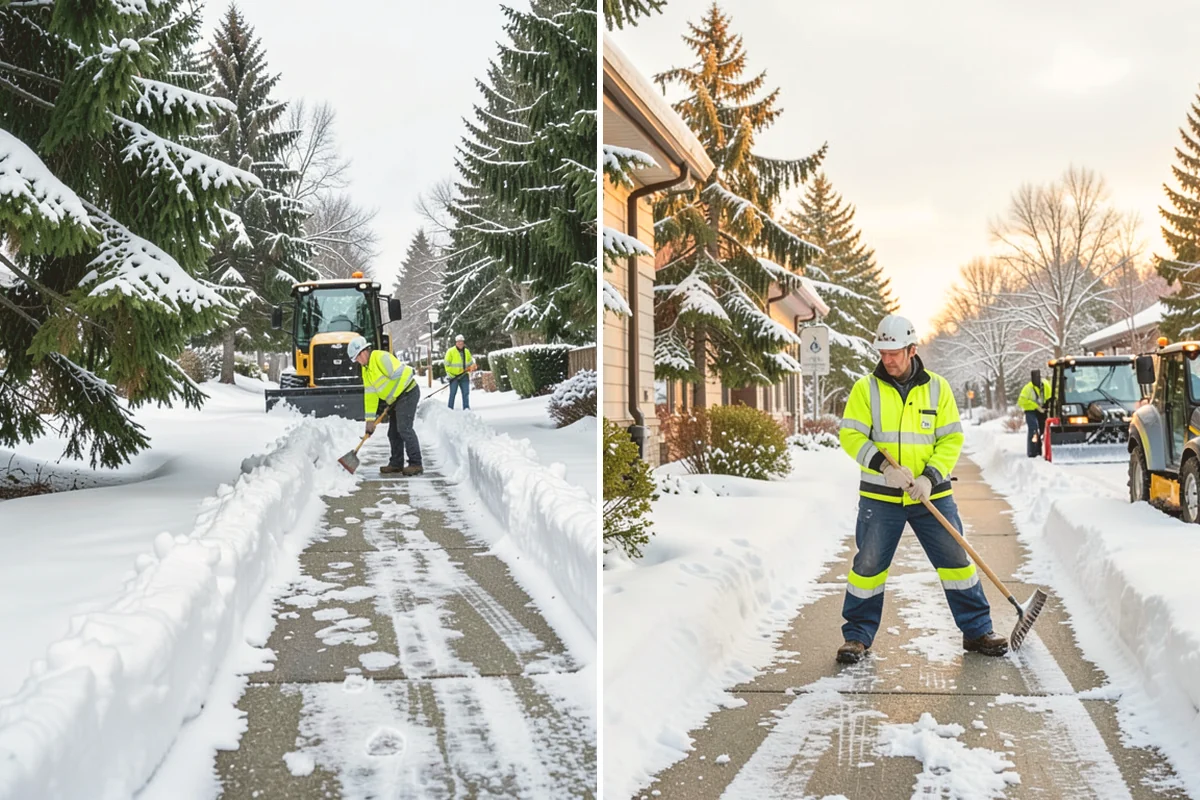 Gutter Ice Removal in Milton, King County, WA - Inspect gutters and downspouts for ice blockages