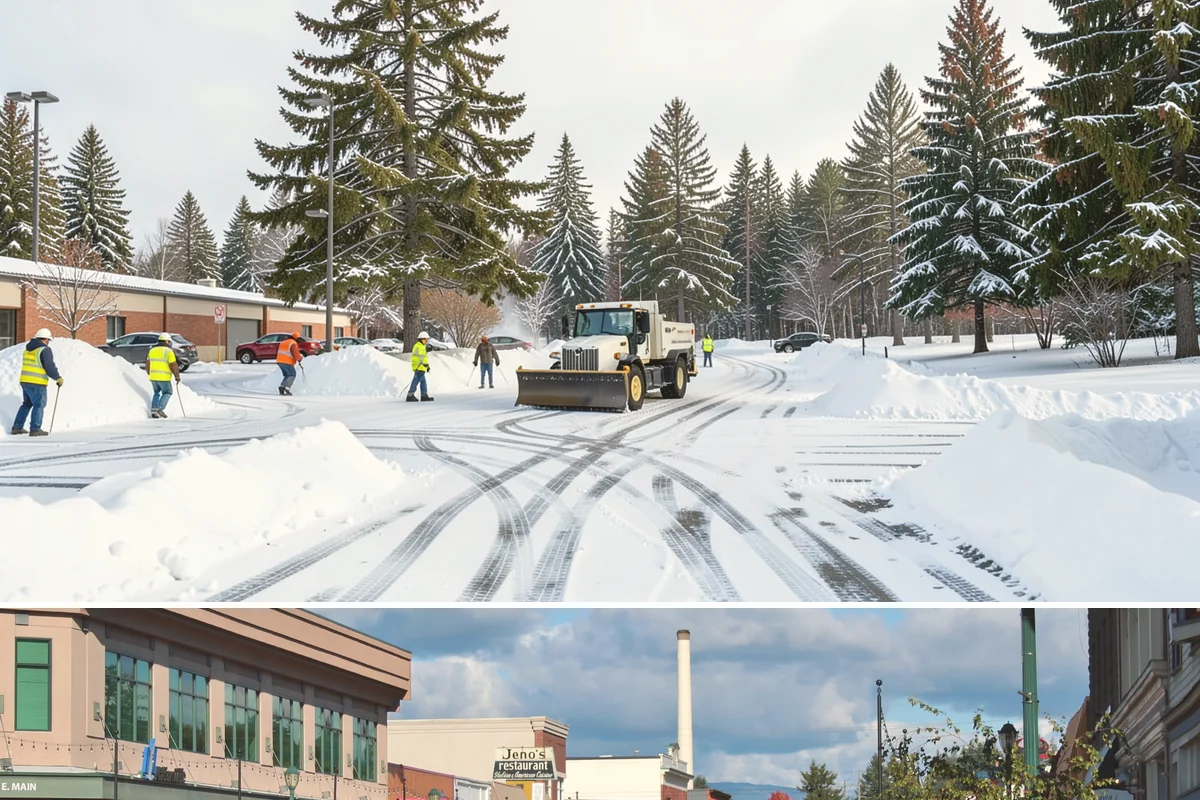 Gutter Ice Removal in Monroe, Snohomish County, WA - Gutter ice removal is most needed during cold snaps and thaws when frozen gutters block the meltwater trying to drain.