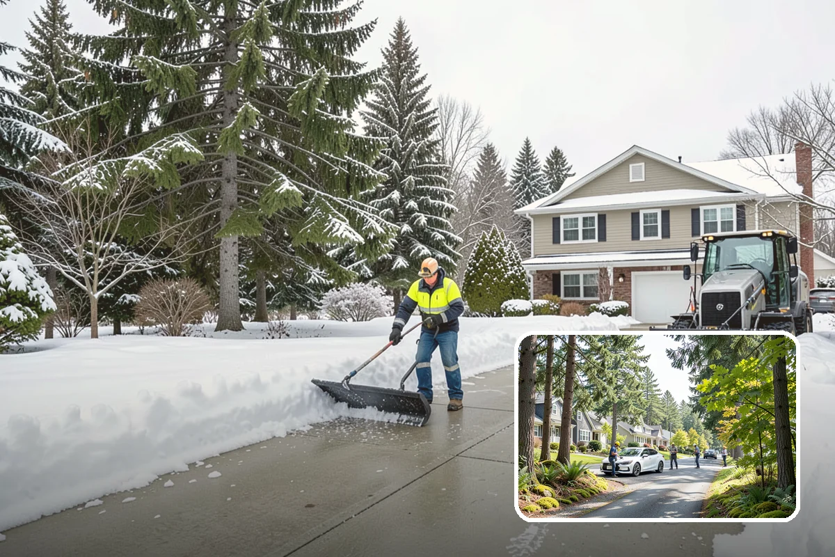 Gutter Ice Removal in Normandy Park, King County, WA - Restores drainage so meltwater flows away