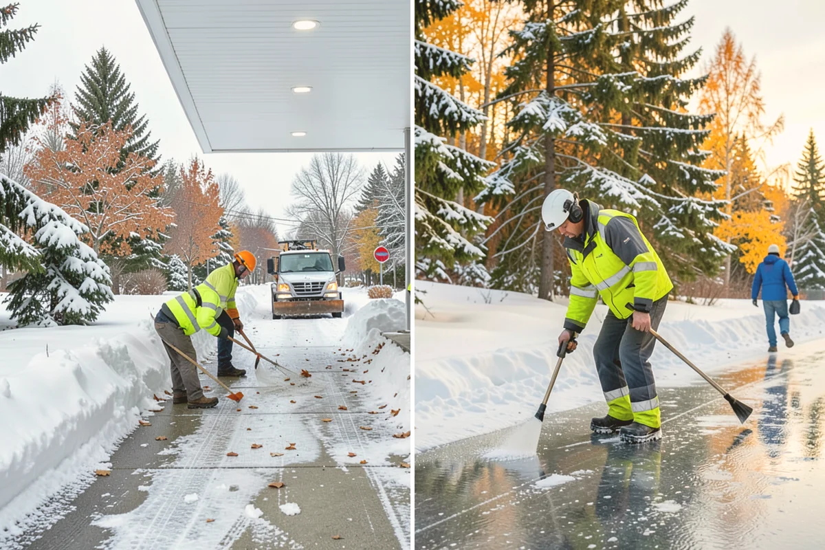 Gutter Ice Removal in Orting, Pierce County, WA - Inspect gutters and downspouts for ice blockages