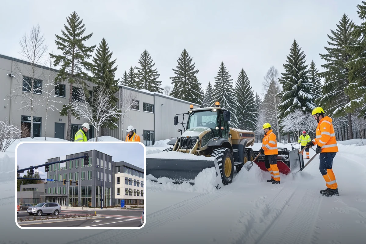 Gutter Ice Removal in Shoreline, King County, WA - Restores drainage so meltwater flows away