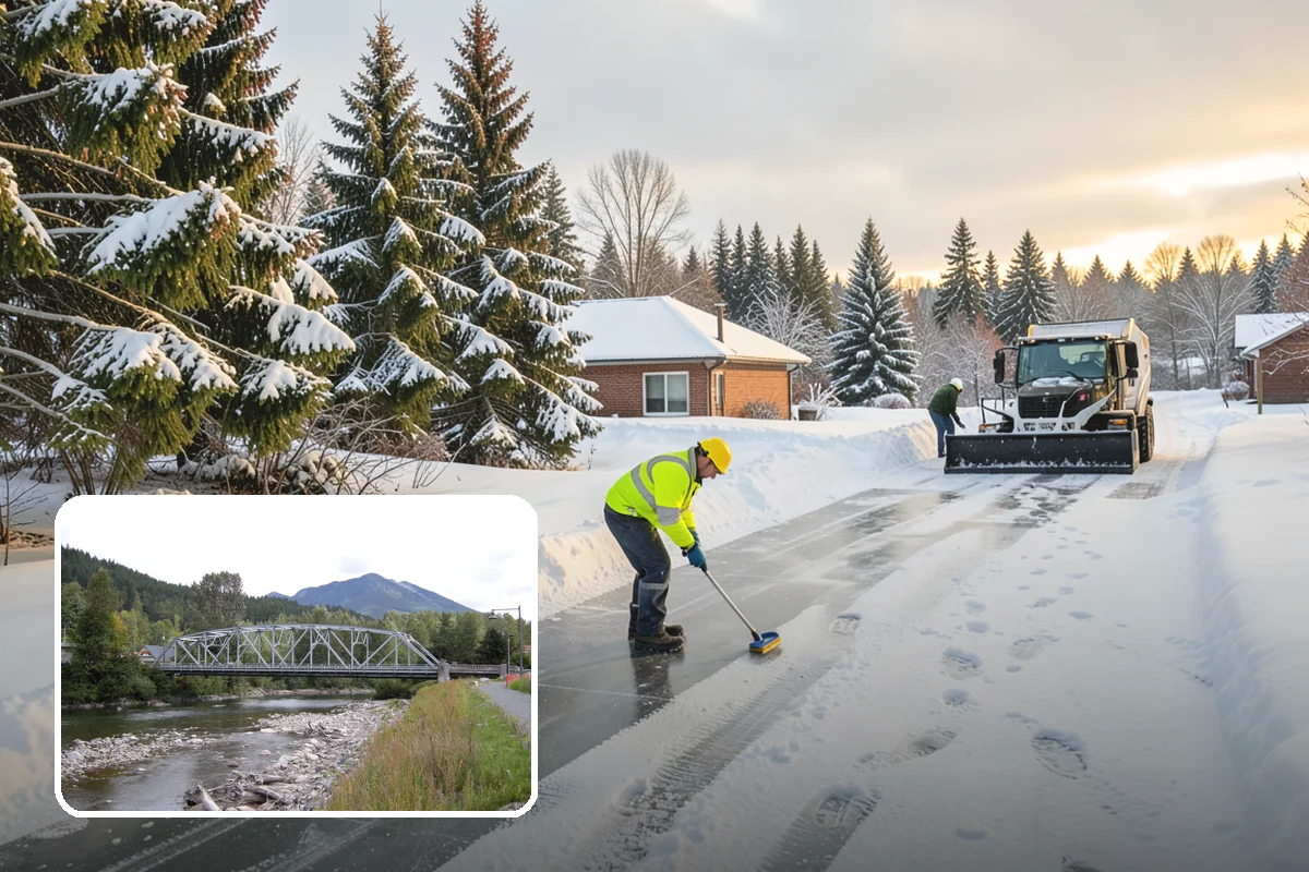 Gutter Ice Removal in Skykomish, King County, WA - Restores drainage so meltwater flows away