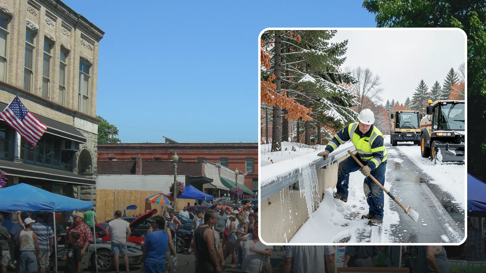Gutter Ice Removal in Snohomish, Snohomish County, WA - We clear ice from gutters and downspouts so meltwater can drain instead of backing up.