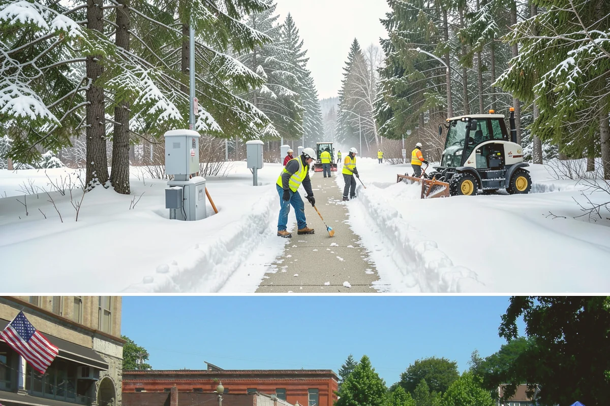 Gutter Ice Removal in Snohomish, Snohomish County, WA - Gutter ice removal is most needed during cold snaps and thaws when frozen gutters block the meltwater trying to drain.