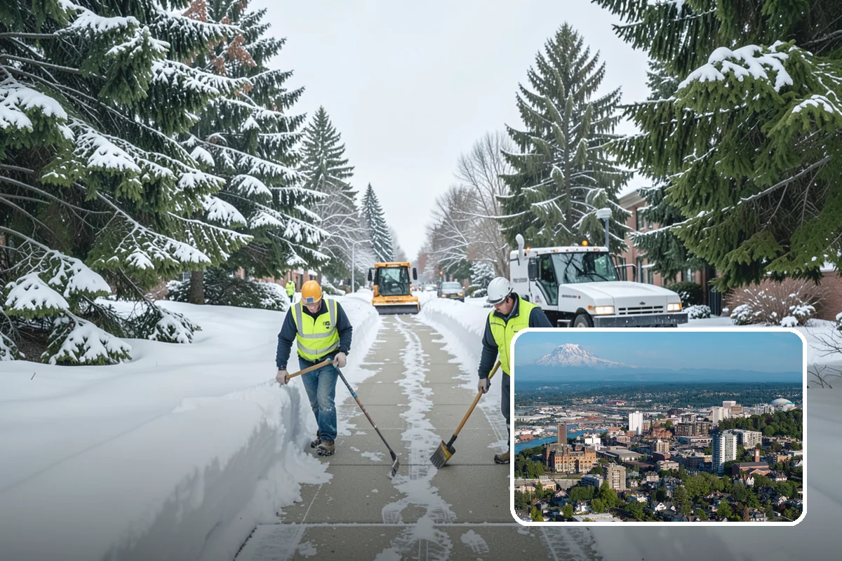 Gutter Ice Removal in Tacoma, Pierce County, WA - Restores drainage so meltwater flows away