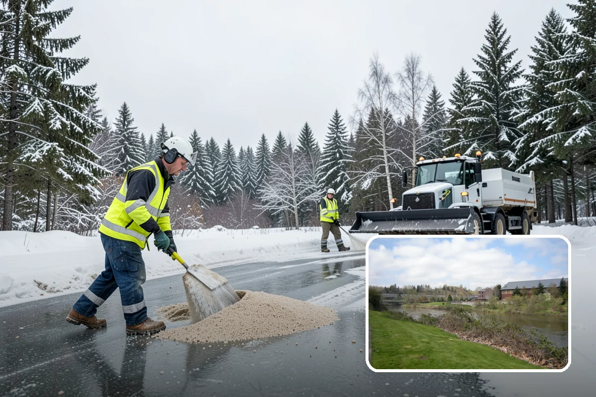 Gutter Ice Removal in Tukwila, King County, WA - Restores drainage so meltwater flows away