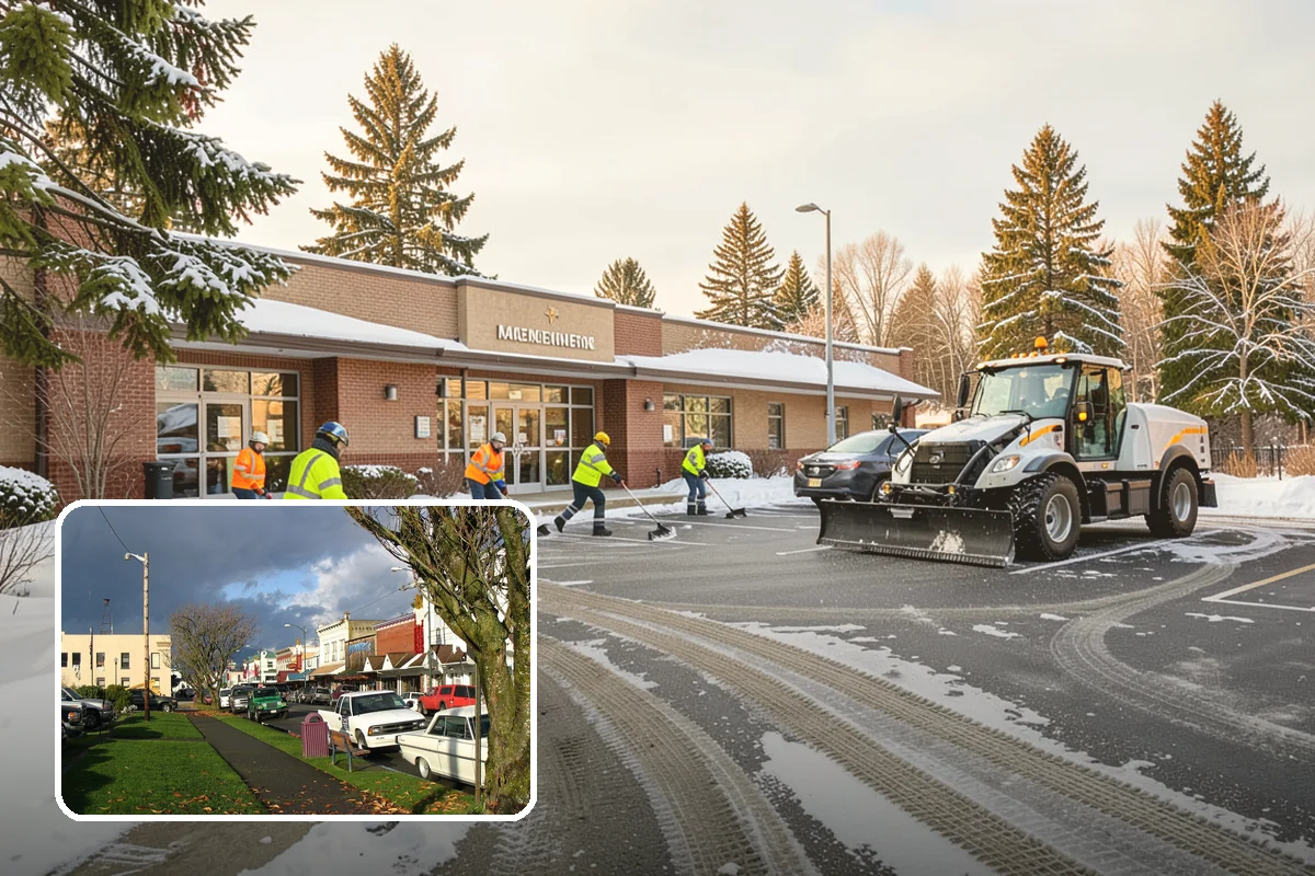 Hand Snow Removal in Arlington, Snohomish County, WA - Works where no machine can safely operate