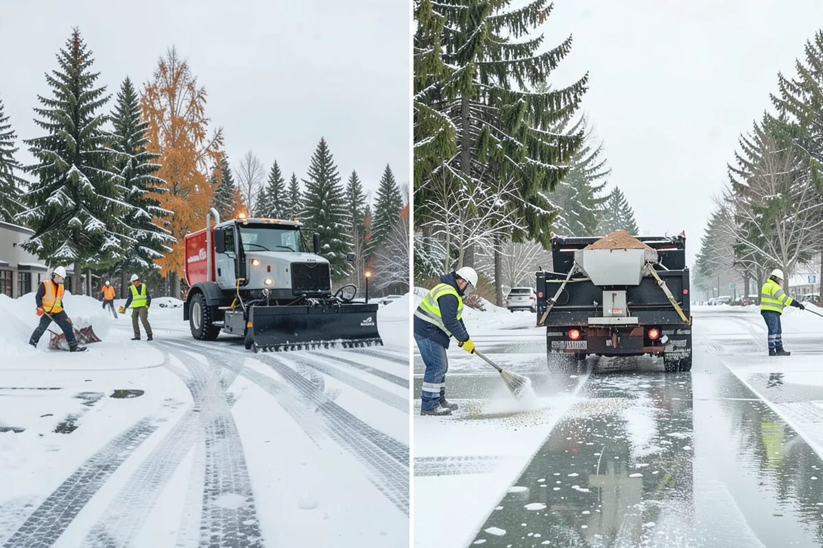 Hand Snow Removal in Bonney Lake, Pierce County, WA - We survey the terrain and surfaces to be cleared