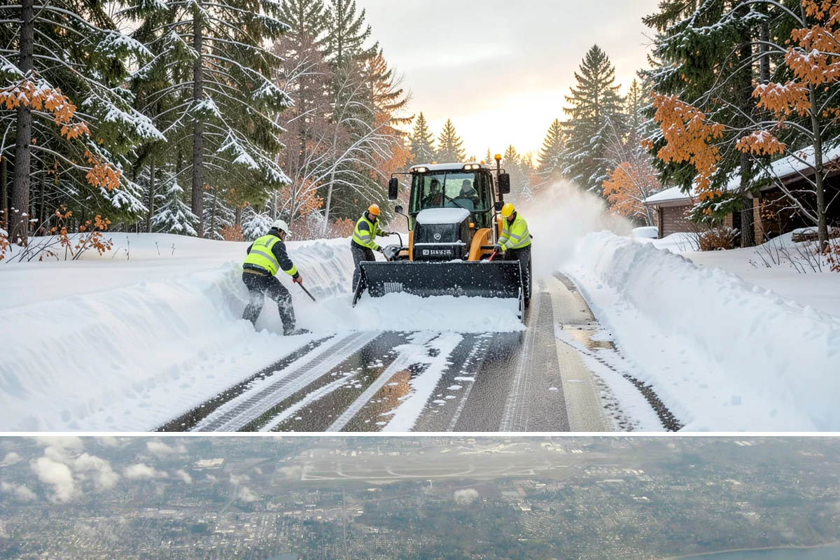 Hand Snow Removal in Burien, King County, WA - Arrange hand removal in autumn so sensitive areas are covered from the first lowland freeze.