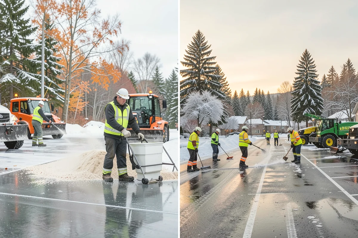 Hand Snow Removal in Carnation, King County, WA - We survey the terrain and surfaces to be cleared