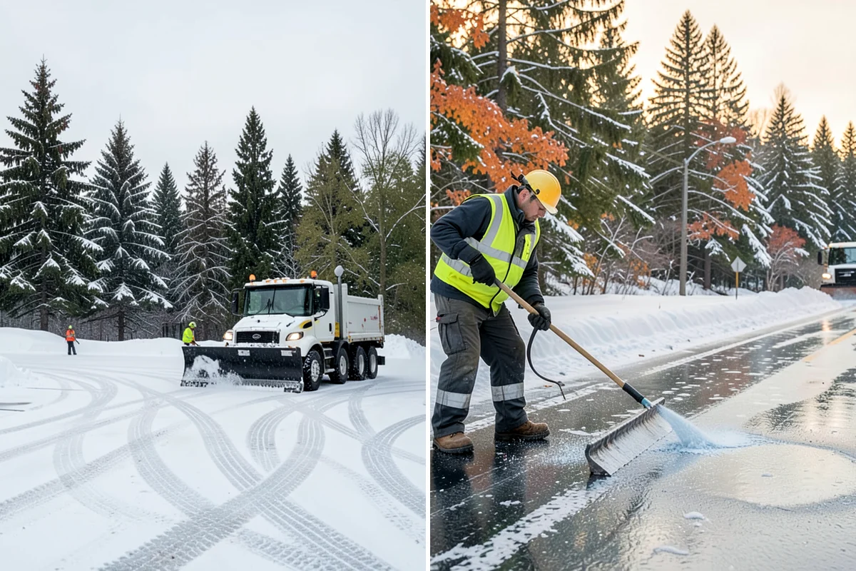 Hand Snow Removal in Clyde Hill, King County, WA - We survey the terrain and surfaces to be cleared