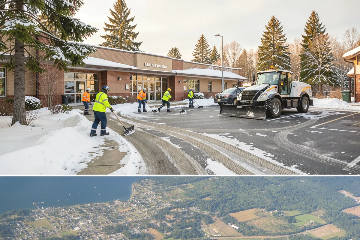 Hand Snow Removal in Coupeville, Island County, WA - Arrange hand removal in autumn so sensitive areas are covered from the first lowland freeze.