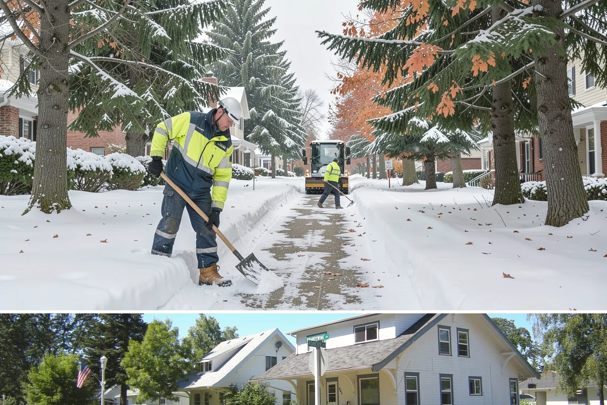 Hand Snow Removal in DuPont, Pierce County, WA - Arrange hand removal in autumn so sensitive areas are covered from the first lowland freeze.
