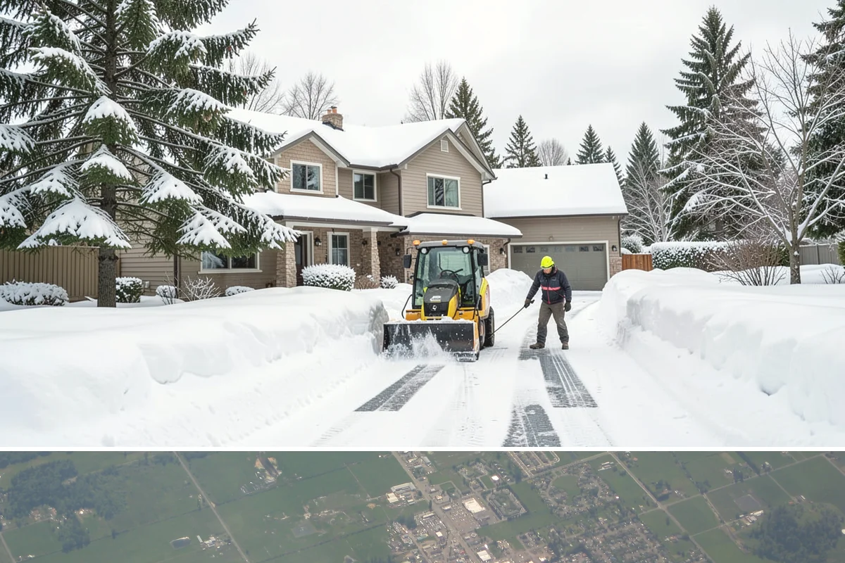Hand Snow Removal in Enumclaw, King County, WA - Arrange hand removal in autumn so sensitive areas are covered from the first lowland freeze.