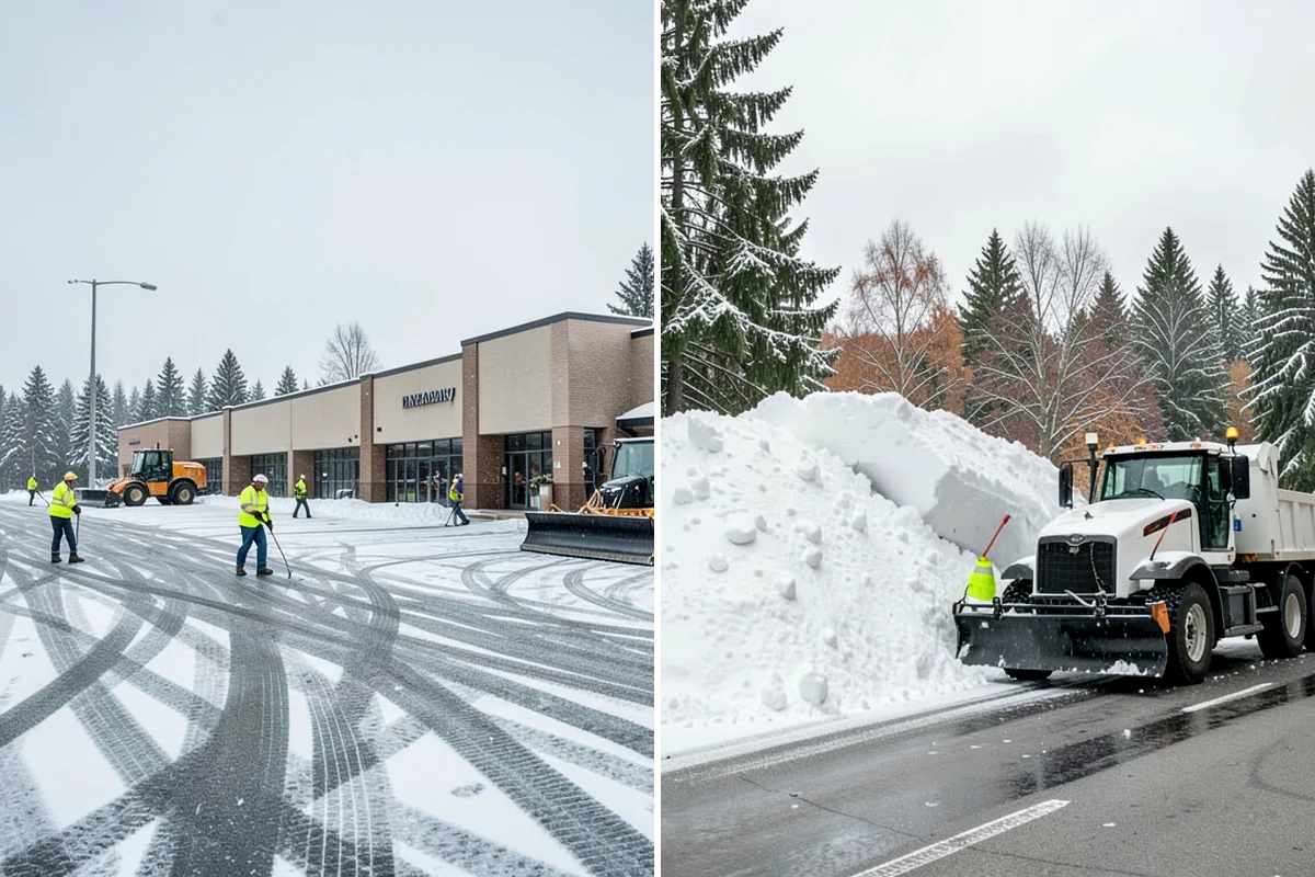 Hand Snow Removal in Everett, Snohomish County, WA - We survey the terrain and surfaces to be cleared