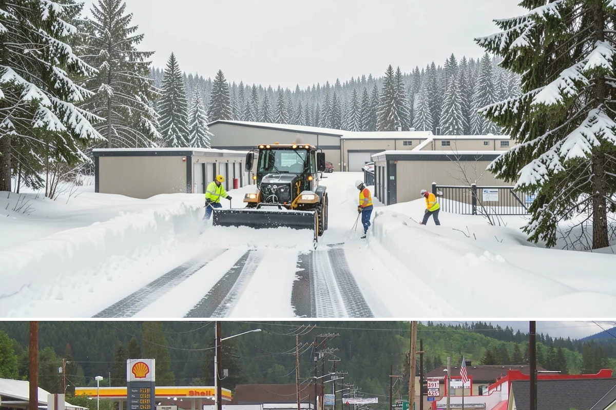 Hand Snow Removal in Granite Falls, Snohomish County, WA - Arrange hand removal in autumn so sensitive areas are covered from the first lowland freeze.