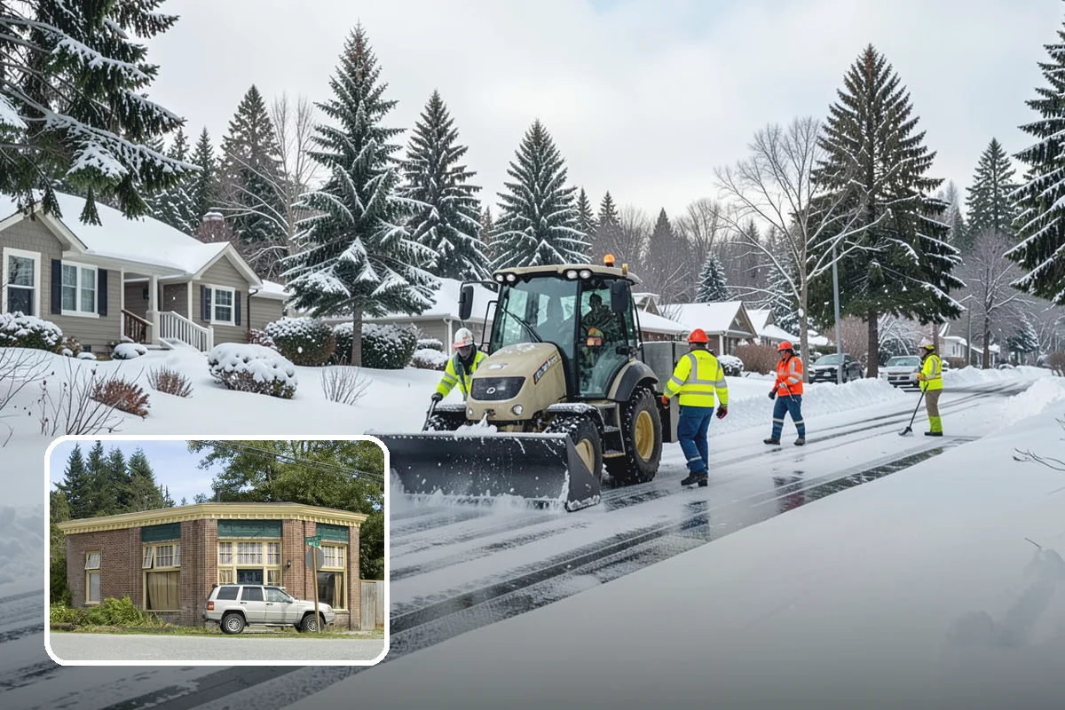 Hand Snow Removal in Hamilton, Skagit County, WA - Works where no machine can safely operate