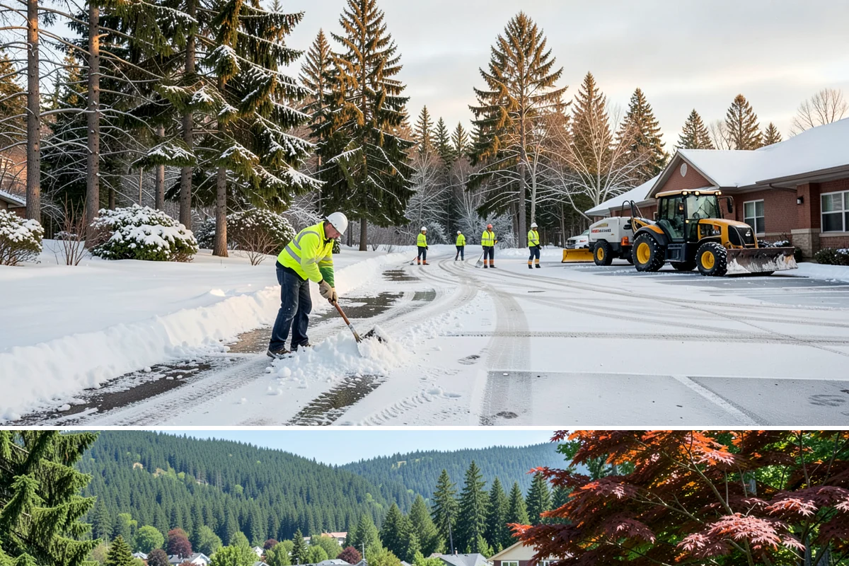 Hand Snow Removal in Index, Snohomish County, WA - Arrange hand removal in autumn so sensitive areas are covered from the first lowland freeze.