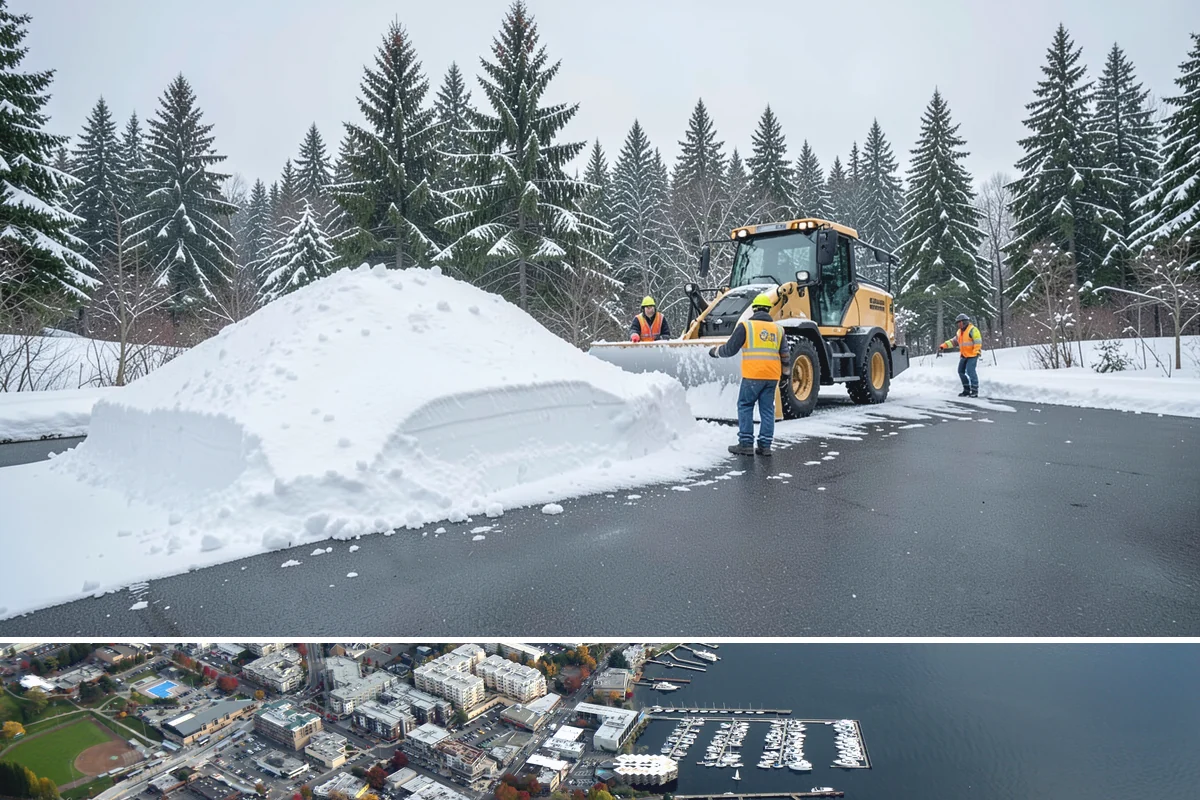 Hand Snow Removal in Kirkland, King County, WA - Arrange hand removal in autumn so sensitive areas are covered from the first lowland freeze.