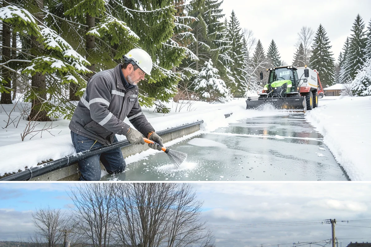 Hand Snow Removal in Langley, Island County, WA - Arrange hand removal in autumn so sensitive areas are covered from the first lowland freeze.
